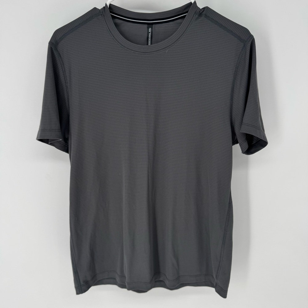 Ten Thousand Men's Short Sleeve Crew Neck Tee - Charcoal Gray
